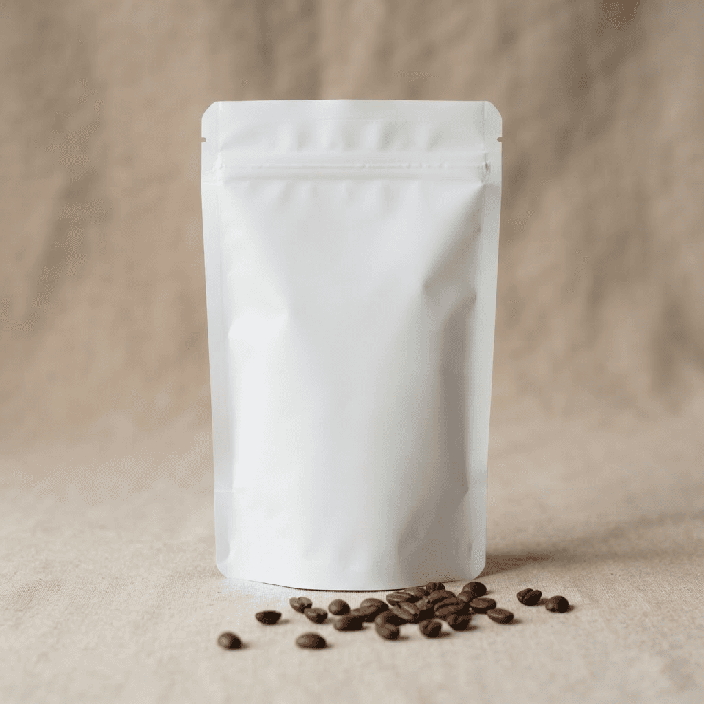 Bolsa blanca de café Majo's Coffee de 500 g